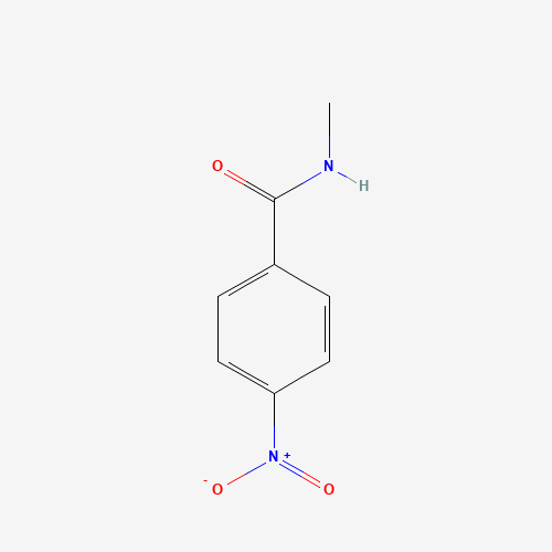 N-methyl-4-nitrobenzamide (CAS: 2585-23-1) - Chemical Structure and Molecular Formula 