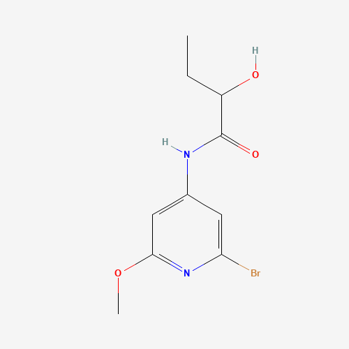 N-(2-bromo-6-methoxypyridin-4-yl)-2-hydroxybutanamide (CAS: 1433904-95-0) - Related Chemical Product