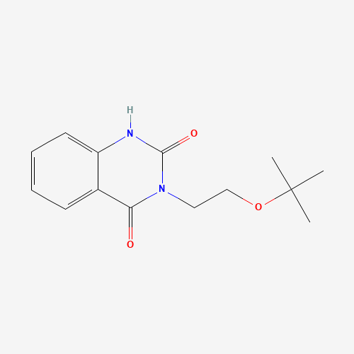 3-[2-[(2-methylpropan-2-yl)oxy]ethyl]-1H-quinazoline-2,4-dione (CAS: 157735-06-3) - Related Chemical Product