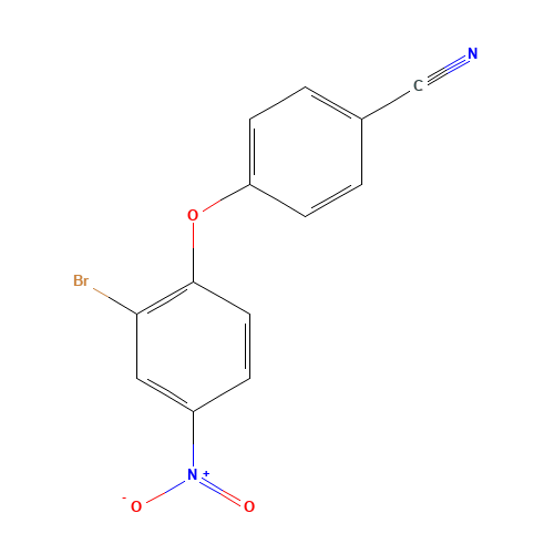 4-(2-bromo-4-nitrophenoxy)benzonitrile (CAS: 66658-87-5) - Related Chemical Product