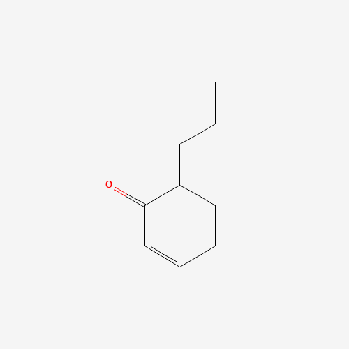 6-propylcyclohex-2-en-1-one (CAS: 33777-32-1) - Chemical Structure and Molecular Formula 