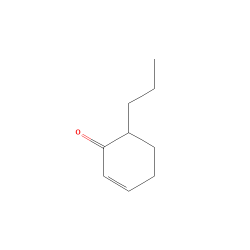 6-propylcyclohex-2-en-1-one (CAS: 33777-32-1) - Chemical Structure and Molecular Formula 