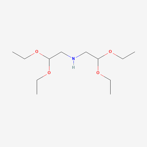 N-(2,2-diethoxyethyl)-2,2-diethoxyethanamine (CAS: 67856-69-3) - Chemical Structure and Molecular Formula 