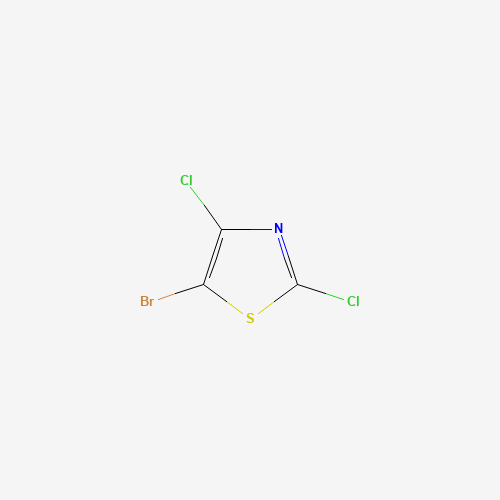 5-bromo-2,4-dichloro-1,3-thiazole (CAS: 533886-41-8) - Chemical Structure and Molecular Formula 