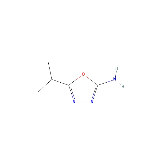 5-propan-2-yl-1,3,4-oxadiazol-2-amine (CAS: 65283-97-8) - Related Chemical Product