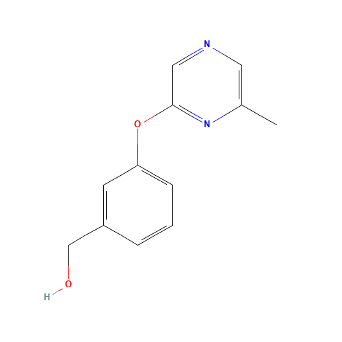 [3-(6-methylpyrazin-2-yl)oxyphenyl]methanol (CAS: 906352-98-5) - Related Chemical Product