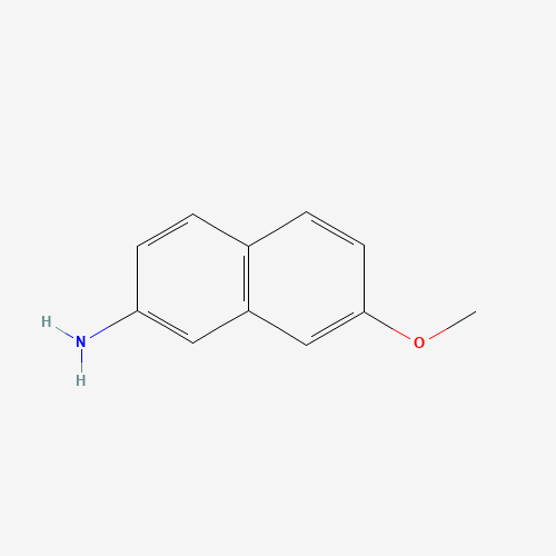 7-methoxynaphthalen-2-amine (CAS: 92287-46-2) - Chemical Structure and Molecular Formula 