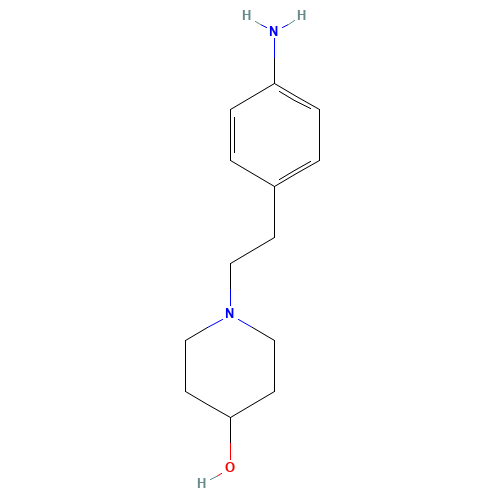 1-[2-(4-aminophenyl)ethyl]piperidin-4-ol (CAS: 925921-12-6) - Related Chemical Product