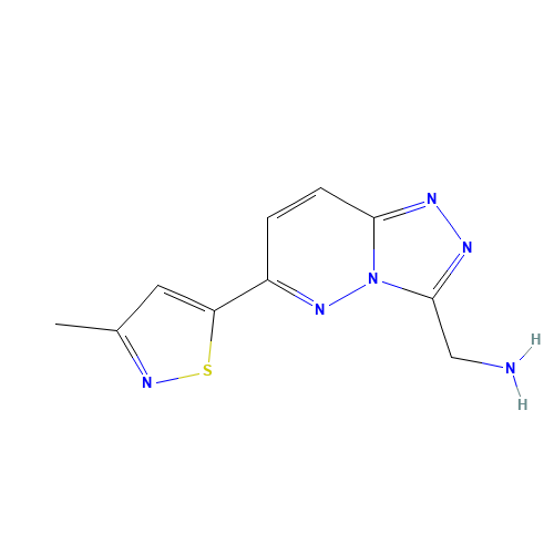 [6-(3-methyl-1,2-thiazol-5-yl)-[1,2,4]triazolo[4,3-b]pyridazin-3-yl]methanamine (CAS: 1002308-65-7) - Related Chemical Product