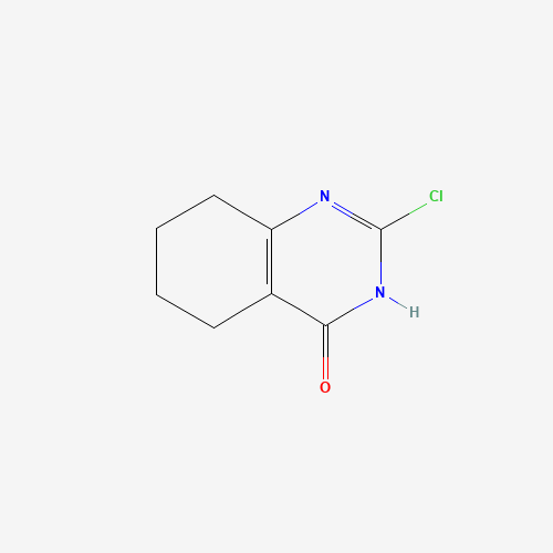 2-chloro-5,6,7,8-tetrahydro-1H-quinazolin-4-one (CAS: 178308-51-5) - Chemical Structure and Molecular Formula 
