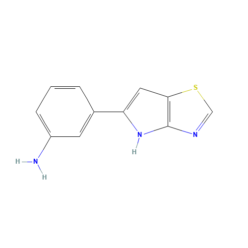 3-(4H-pyrrolo[2,3-d][1,3]thiazol-5-yl)aniline (CAS: 1258934-85-8) - Related Chemical Product