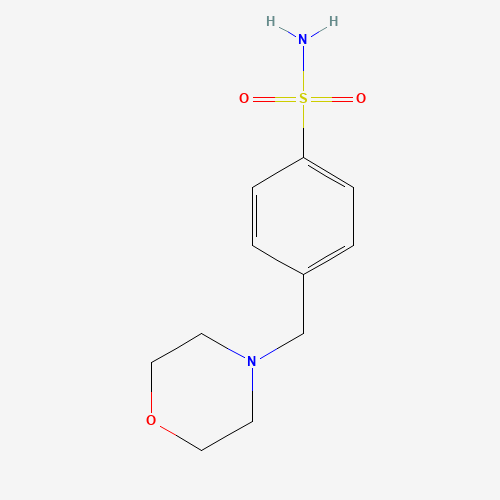 4-(morpholin-4-ylmethyl)benzenesulfonamide (CAS: 1359966-69-0) - Chemical Structure and Molecular Formula 