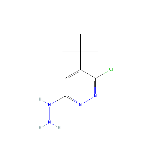 (5-tert-butyl-6-chloropyridazin-3-yl)hydrazine (CAS: 252977-55-2) - Related Chemical Product