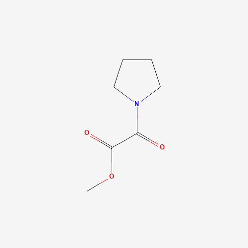 methyl 2-oxo-2-pyrrolidin-1-ylacetate (CAS: 41600-21-9) - Chemical Structure and Molecular Formula 