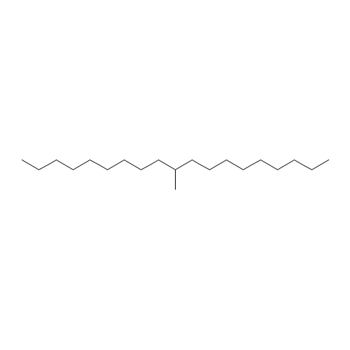 10-methylnonadecane (CAS: 56862-62-5) - Chemical Structure and Molecular Formula 