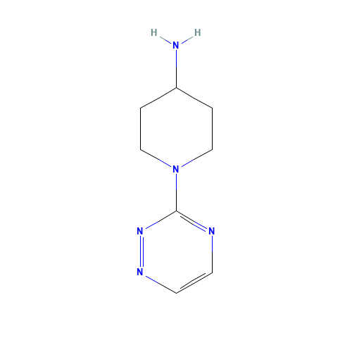 1-(1,2,4-triazin-3-yl)piperidin-4-amine (CAS: 1343889-18-8) - Related Chemical Product