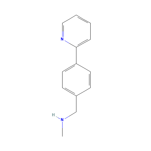 N-methyl-1-(4-pyridin-2-ylphenyl)methanamine (CAS: 869901-08-6) - Related Chemical Product