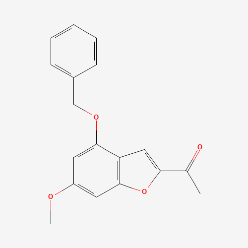 1-(6-methoxy-4-phenylmethoxy-1-benzofuran-2-yl)ethanone (CAS: 1476847-51-4) - Related Chemical Product