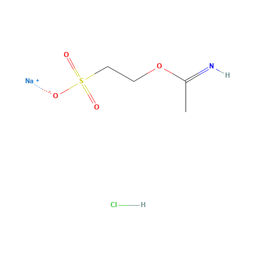 sodium;2-ethanimidoyloxyethanesulfonate;hydrochloride (CAS: 52914-43-9) - Related Chemical Product