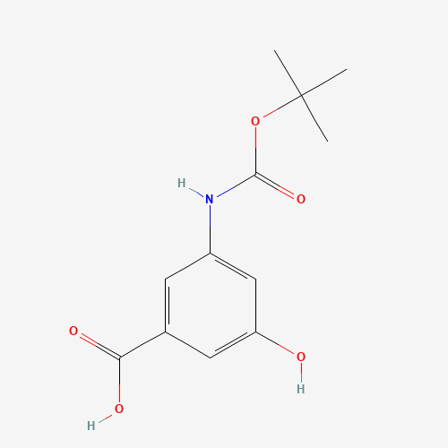 3-hydroxy-5-[(2-methylpropan-2-yl)oxycarbonylamino]benzoic acid (CAS: 232595-59-4) - Related Chemical Product