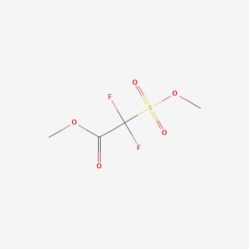 methyl 2,2-difluoro-2-methoxysulfonylacetate (CAS: 1869-42-7) - Chemical Structure and Molecular Formula 