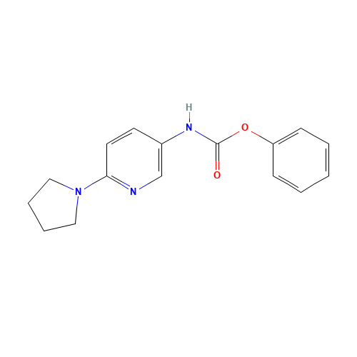 phenyl N-(6-pyrrolidin-1-ylpyridin-3-yl)carbamate (CAS: 1419603-97-6) - Related Chemical Product