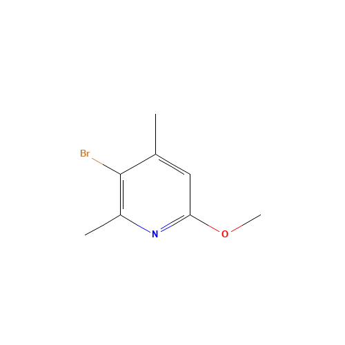 3-bromo-6-methoxy-2,4-dimethylpyridine (CAS: 819069-57-3) - Related Chemical Product