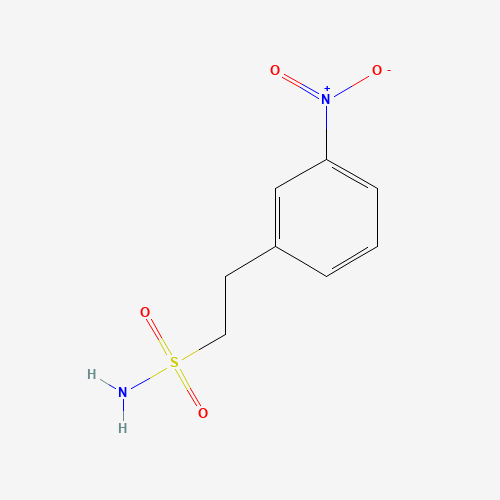 2-(3-nitrophenyl)ethanesulfonamide (CAS: 402508-79-6) - Chemical Structure and Molecular Formula 