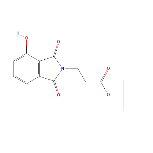 tert-butyl 3-(4-hydroxy-1,3-dioxoisoindol-2-yl)propanoate (CAS: 1256450-55-1) - Related Chemical Product