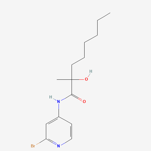 N-(2-bromopyridin-4-yl)-2-hydroxy-2-methyloctanamide (CAS: 1433904-78-9) - Related Chemical Product