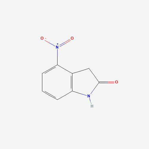 4-nitro-1,3-dihydroindol-2-one (CAS: 61394-51-2) - Chemical Structure and Molecular Formula 