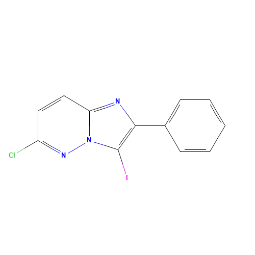 6-chloro-3-iodo-2-phenylimidazo[1,2-b]pyridazine (CAS: 1023697-90-6) - Related Chemical Product