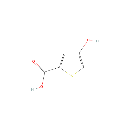 4-hydroxythiophene-2-carboxylic acid (CAS: 40748-90-1) - Chemical Structure and Molecular Formula 