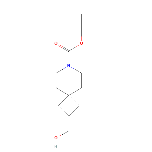 tert-butyl 2-(hydroxymethyl)-7-azaspiro[3.5]nonane-7-carboxylate (CAS: 1356476-27-1) - Chemical Structure and Molecular Formula 