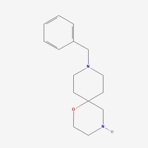 9-benzyl-1-oxa-4,9-diazaspiro[5.5]undecane (CAS: 1018608-18-8) - Chemical Structure and Molecular Formula 