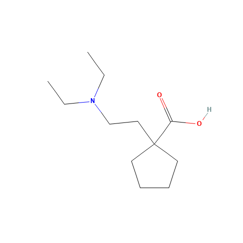 1-[2-(diethylamino)ethyl]cyclopentane-1-carboxylic acid (CAS: 623146-86-1) - Related Chemical Product