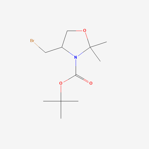 tert-butyl 4-(bromomethyl)-2,2-dimethyl-1,3-oxazolidine-3-carboxylate (CAS: 1192488-15-5) - Related Chemical Product