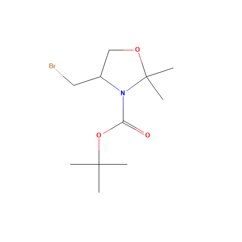 tert-butyl 4-(bromomethyl)-2,2-dimethyl-1,3-oxazolidine-3-carboxylate (CAS: 1192488-15-5) - Related Chemical Product