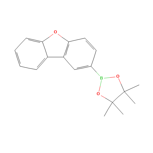 2-dibenzofuran-2-yl-4,4,5,5-tetramethyl-1,3,2-dioxaborolane (CAS: 947770-80-1) - Related Chemical Product