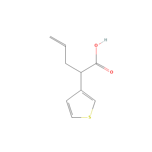 2-thiophen-3-ylpent-4-enoic acid (CAS: 425382-05-4) - Related Chemical Product