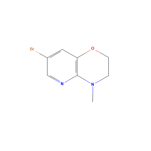 7-bromo-4-methyl-2,3-dihydropyrido[3,2-b][1,4]oxazine (CAS: 910037-14-8) - Related Chemical Product