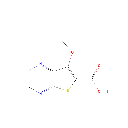 7-methoxythieno[2,3-b]pyrazine-6-carboxylic acid (CAS: 521948-54-9) - Related Chemical Product
