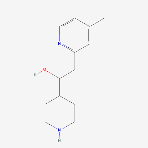 2-(4-methylpyridin-2-yl)-1-piperidin-4-ylethanol (CAS: 1038351-42-6) - Related Chemical Product