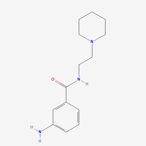3-amino-N-(2-piperidin-1-ylethyl)benzamide (CAS: 1208089-10-4) - Related Chemical Product