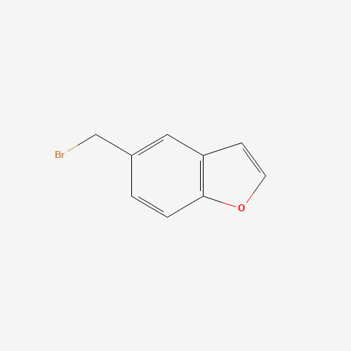 5-(bromomethyl)-1-benzofuran (CAS: 188862-35-3) - Chemical Structure and Molecular Formula 
