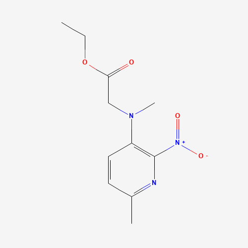 ethyl 2-[methyl-(6-methyl-2-nitropyridin-3-yl)amino]acetate (CAS: 689259-30-1) - Related Chemical Product