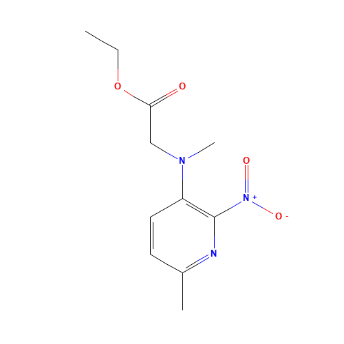 ethyl 2-[methyl-(6-methyl-2-nitropyridin-3-yl)amino]acetate (CAS: 689259-30-1) - Related Chemical Product