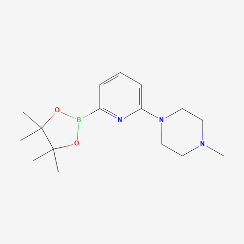1-methyl-4-[6-(4,4,5,5-tetramethyl-1,3,2-dioxaborolan-2-yl)pyridin-2-yl]piperazine (CAS: 1310383-04-0) - Related Chemical Product
