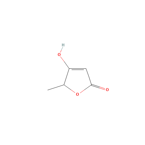 3-hydroxy-2-methyl-2H-furan-5-one (CAS: 36904-76-4) - Chemical Structure and Molecular Formula 
