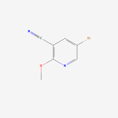 5-bromo-2-methoxypyridine-3-carbonitrile (CAS: 941294-54-8) - Chemical Structure and Molecular Formula 